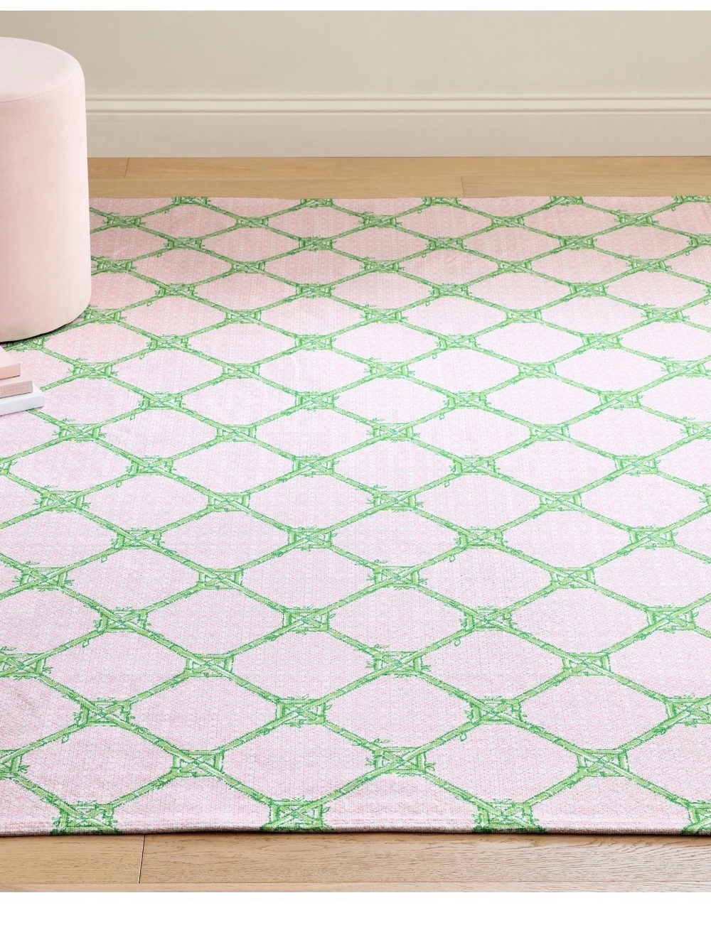 Lilly Pulitzer Bamboo Butterfly Washable Rug